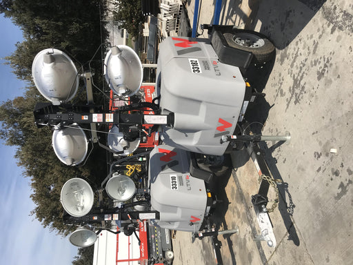 2019 Wacker Neuson LTV6L-MH Wacker Neuson LTV6L Mobile Light Tower w/Fuel Level Sensor Installed
