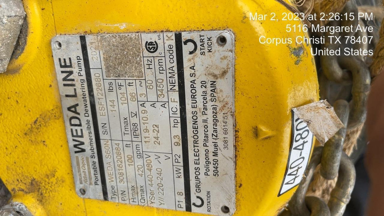 2022 ATLAS COPCO S60 N