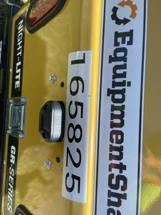 2021 Allmand NLV3GR (4) LED Light Fixture 350W, 23' Vertical Mast, 3kW Prime, Towable, Deep Sea L401, Leveling Jacks, Yanmar T4F 5.8hp