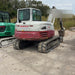 2019 Takeuchi TB290 Cab/Heat/AC Rubber tracks, Dozer blade, Travel alarm, Auxiliary hydraulics w/Manual QC, Hydraulic thumb, 18", 24", and 36" Buckets