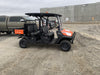 2021 Kubota RTV-X1140W-H Plastic Canopy, Windshield Acrylic Clear, LED Strobe Light, Wire Harness Kit, Back up Alarm