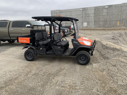 2021 Kubota RTV-X1140W-H Plastic Canopy, Windshield Acrylic Clear, LED Strobe Light, Wire Harness Kit, Back up Alarm