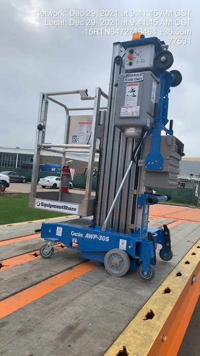 2021 GENIE AWP-30S DC