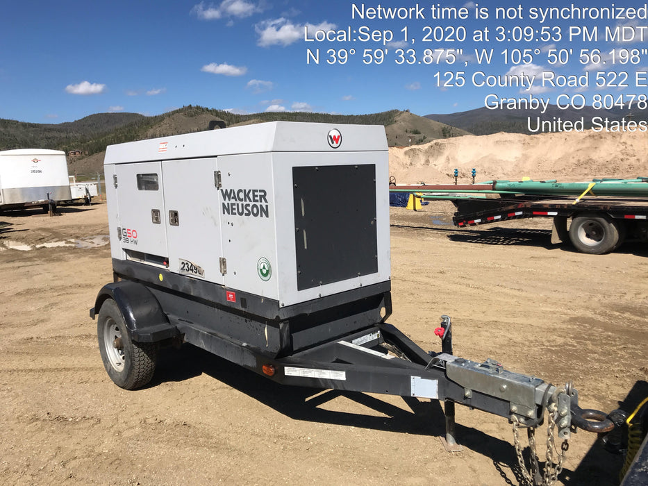 2019 WACKER NEUSON G50