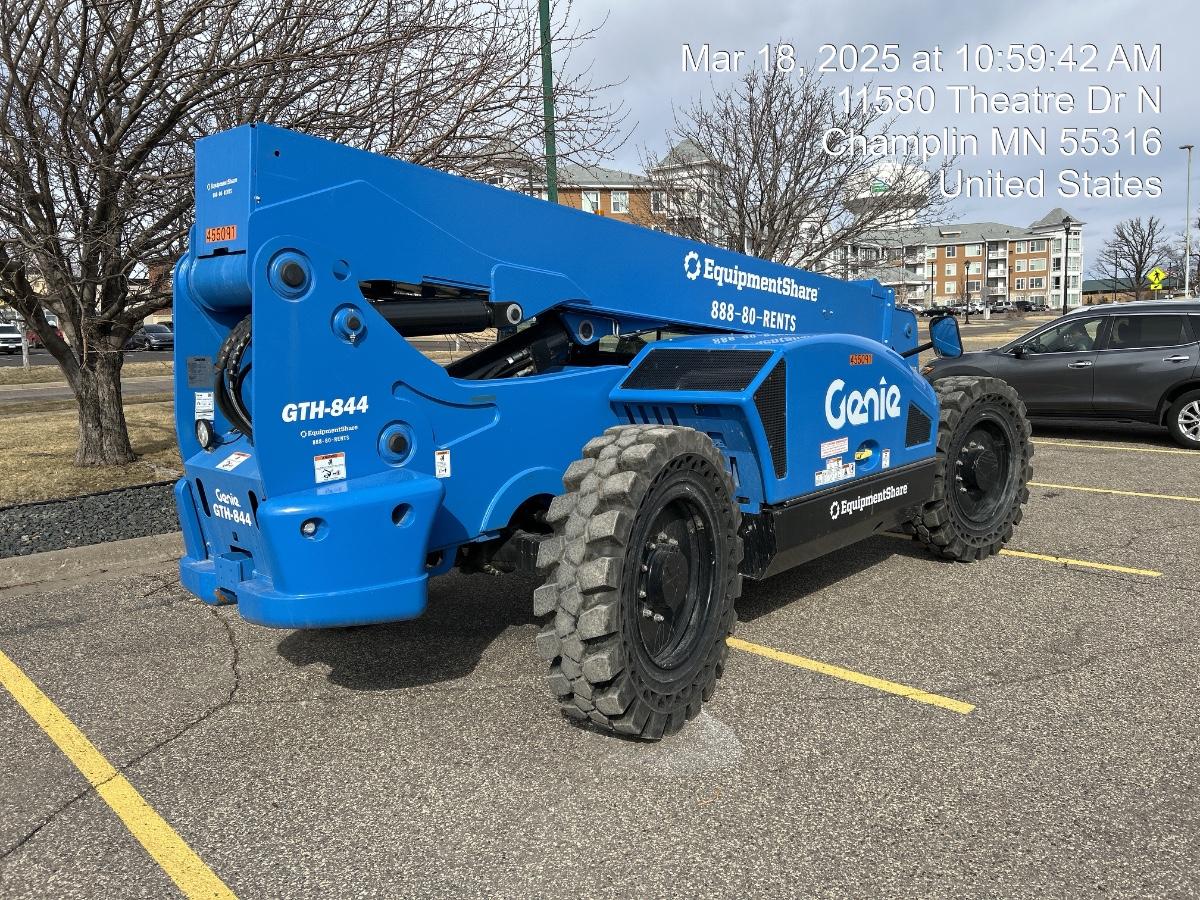 2024 Genie GTH-844 74Hp Dsl, Cab/Heat/Air, Sld Tires, LED WL, Bcn, L Hook, T3 + Access Control