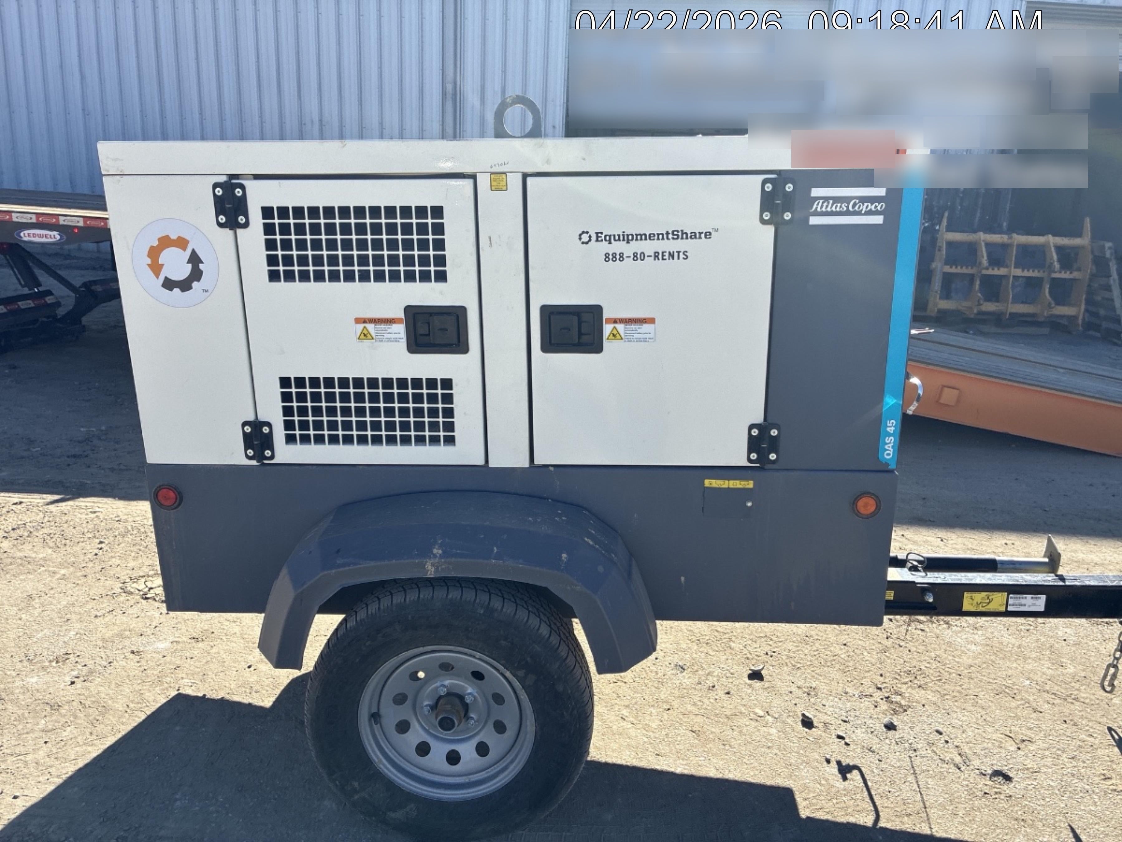 2022 ATLAS COPCO QAS45 CWK
