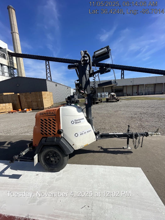 2024 Generac MLT2 Diesel, Flex Switch 120V Input, Powerzone Controller, 
(4) 320W LED Lights, 4kW Generator, 39.9 Gal Fuel Tank, 2" Ball, T3