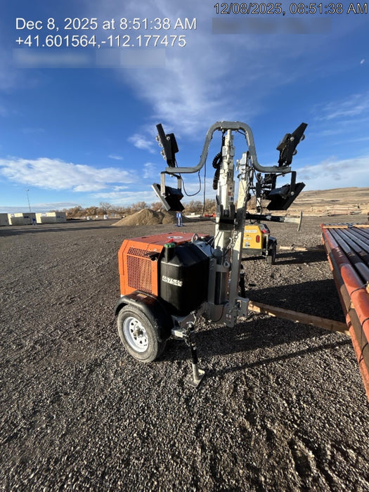 2024 Wanco WLTT-4MM4K Diesel, Deep Sea Controller, Shore Power Plug, Auto Start, (4) 350W LED Floodlights, 4kW Generator, 60 Gal Fuel Tank, 2" Ball, T3