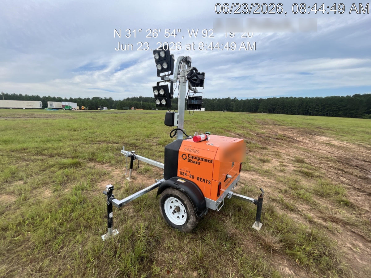 2024 Wanco WLTT-4MM4K Diesel, Deep Sea Controller, Shore Power Plug, Auto Start, (4) 350W LED Floodlights, 4kW Generator, 60 Gal Fuel Tank, 2" Ball, T3