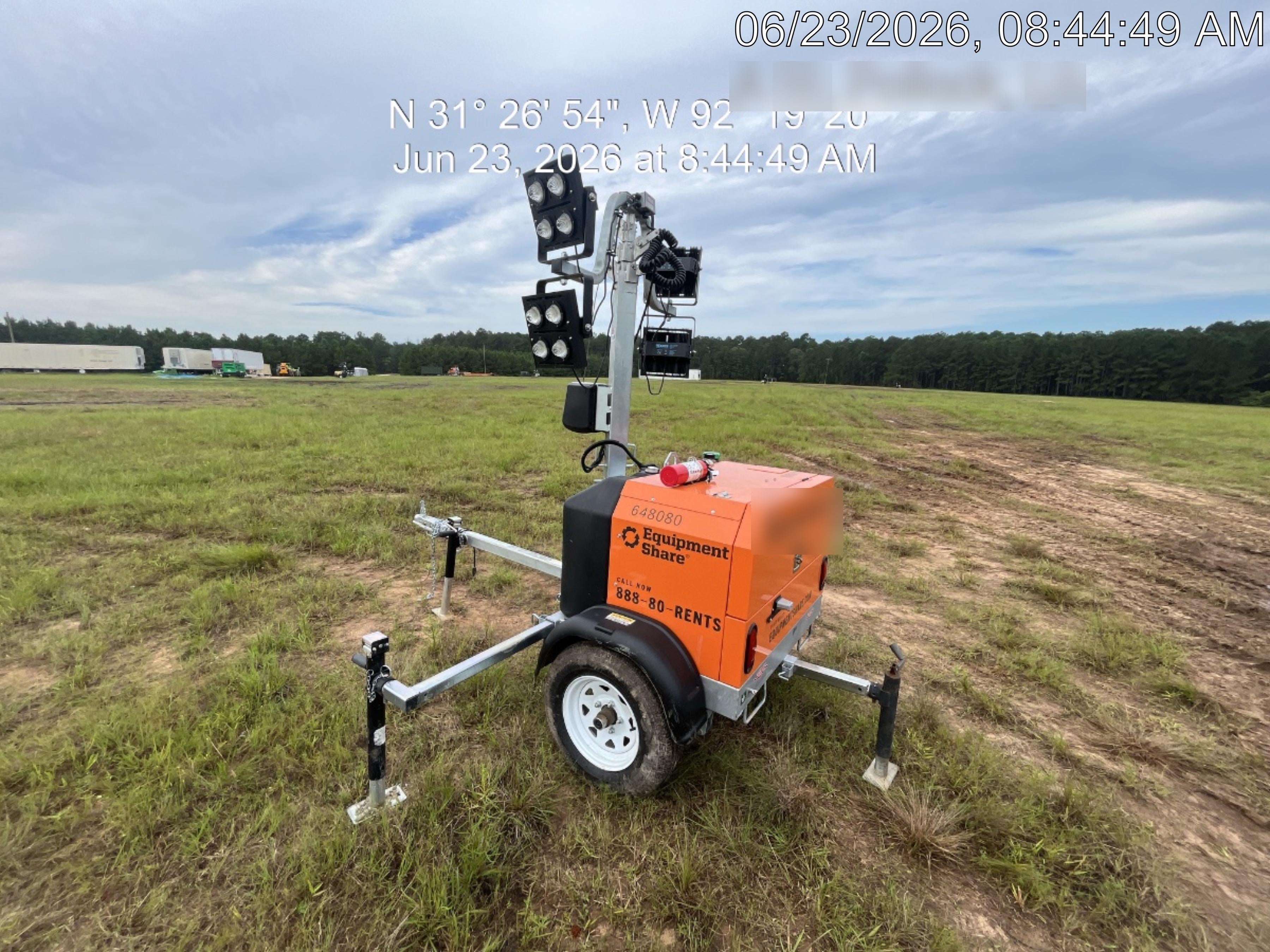 2024 Wanco WLTT-4MM4K Diesel, Deep Sea Controller, Shore Power Plug, Auto Start, (4) 350W LED Floodlights, 4kW Generator, 60 Gal Fuel Tank, 2" Ball, T3
