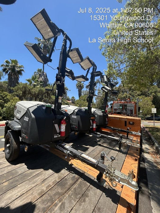 2024 Wacker Neuson LTT4 Diesel, Kohler KDW702, Deep Sea Controller, Auto Start, LED 320W, Bypass Outlet, T3