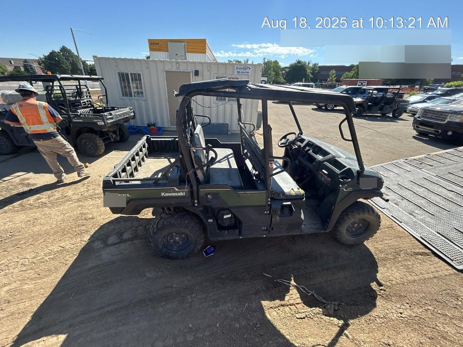 2019 Kawasaki MULE PRO-DX Kawasaki Mule 4x4 Diesel UTV w/Hard Top, Windshield, Beacon, Backup Alarm, ES Keypad/Hardware Installed