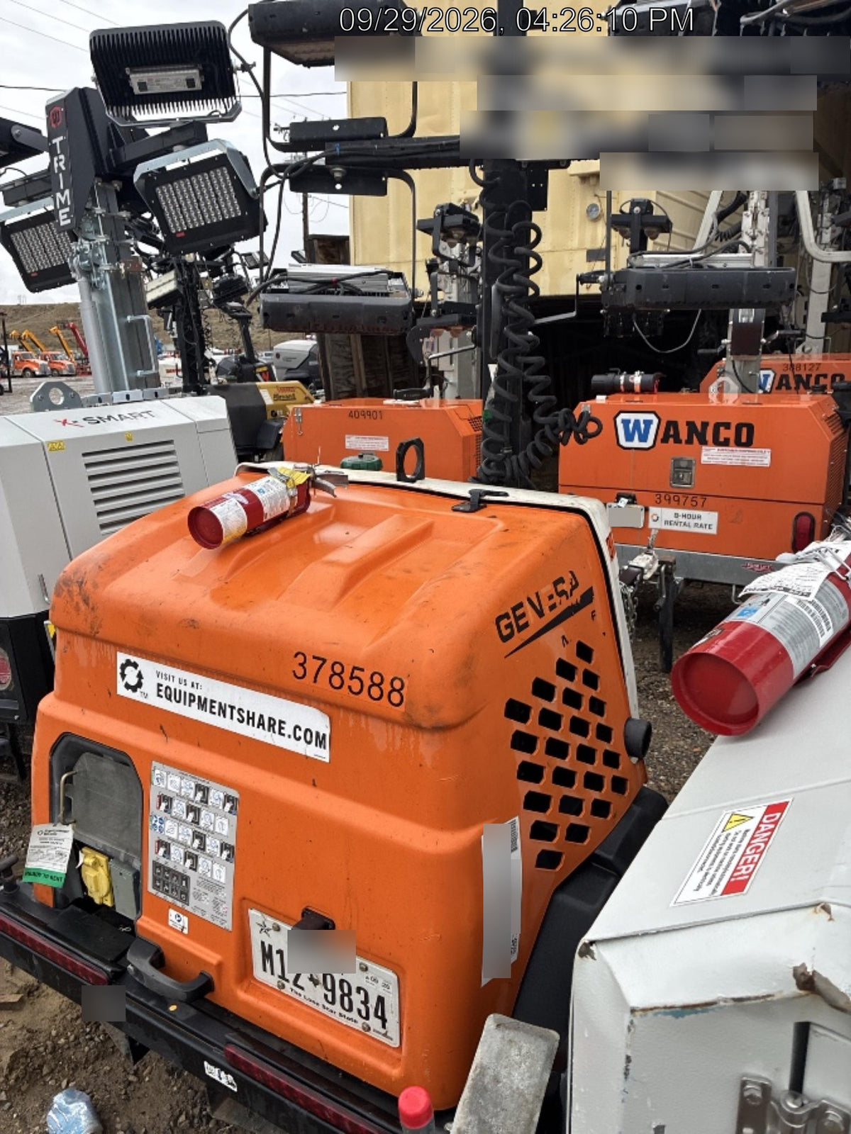 2023 Generac MLT2 Diesel, Flex Switch 120V Input, Powerzone Controller, 
(4) 320W LED Lights, 4kW Generator, 39.9 Gal Fuel Tank, 2" Ball, T3