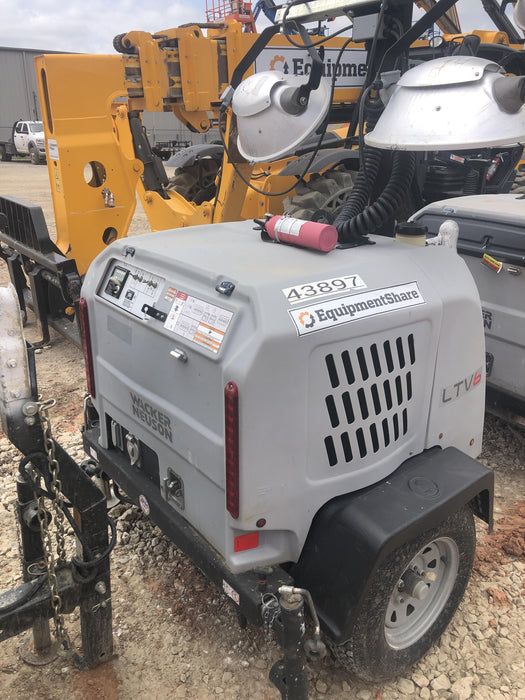 2019 Wacker Neuson LTV6L-MH Wacker Neuson LTV6L Mobile Light Tower w/Fuel Level Sensor Installed