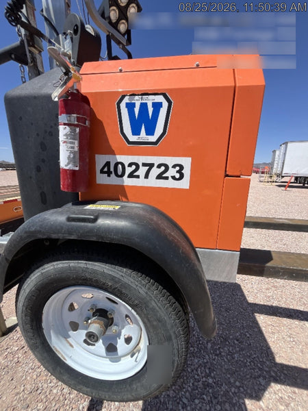 2024 Wanco WLTT-4MM4K Diesel, Deep Sea Controller, Shore Power Plug, Auto Start, (4) 350W LED Floodlights, 4kW Generator, 60 Gal Fuel Tank, 2" Ball, T3