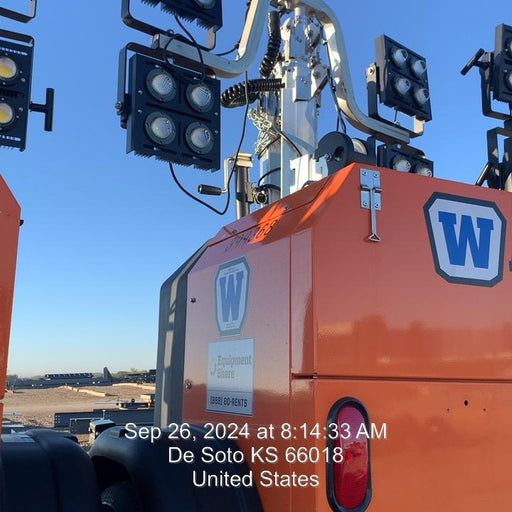 2024 Wanco WLTT-4MM4K Diesel, Deep Sea Controller, Shore Power Plug, Auto Start, (4) 350W LED Floodlights, 4kW Generator, 60 Gal Fuel Tank, 2" Ball, T3