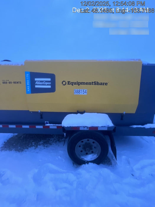 2024 ATLAS COPCO XAS 850