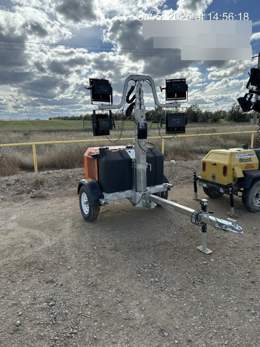 2024 Wanco WLTT-4MM4K Diesel, Deep Sea Controller, Shore Power Plug, Auto Start, (4) 350W LED Floodlights, 4kW Generator, 60 Gal Fuel Tank, 2" Ball, T3