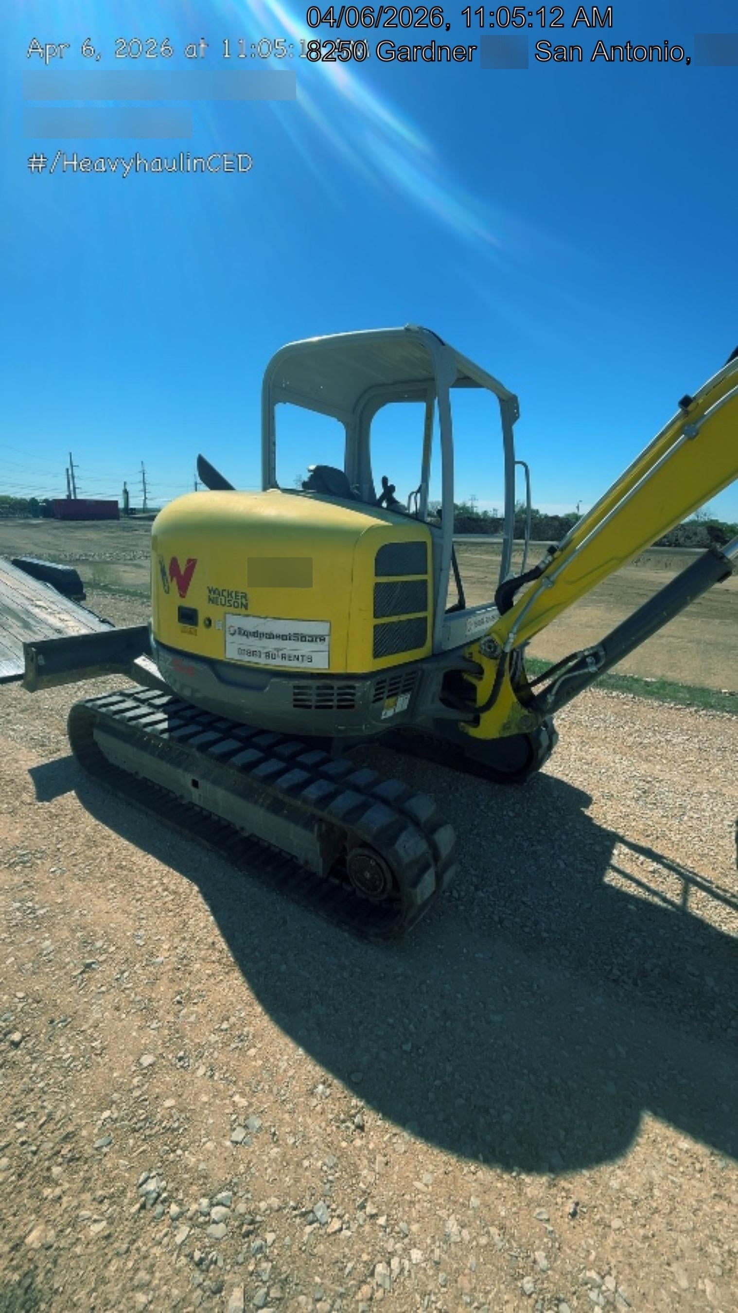 2020 Wacker Neuson EZ53 MX,TRK,LGD,CNPY,PC w/QC Coupler, 12"/18"/24" HD Buckets