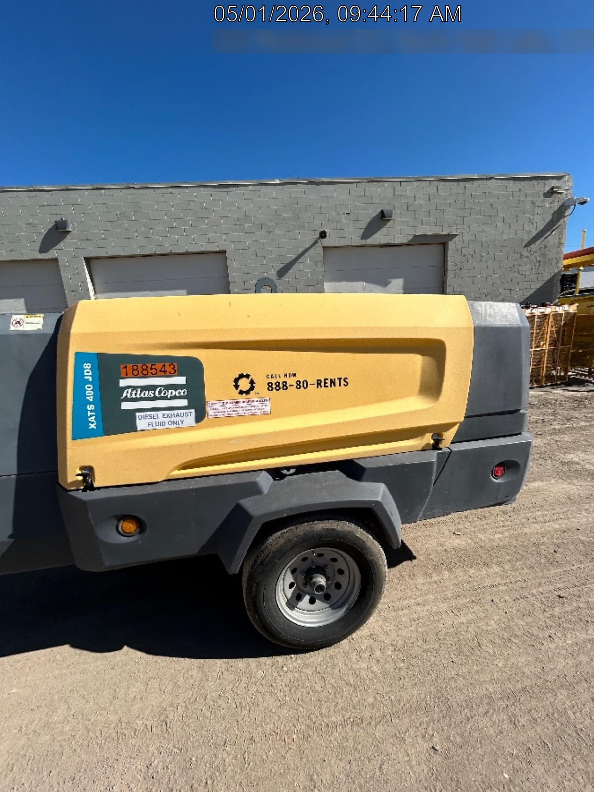 2021 ATLAS COPCO XATS400 CWK