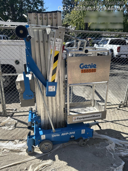 2021 GENIE AWP-30S DC