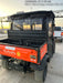 2022 Kubota RTV-X1140W-H Plastic Canopy, Windshield Acrylic Clear, LED Strobe Light, Wire Harness Kit, Back up Alarm