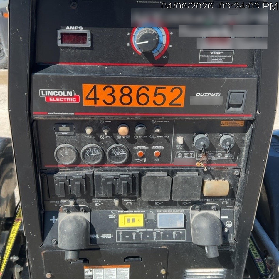 2024 Lincoln Electric LE400 Kubota V1505, Trlr, Cable Rack, Light Kit, ES Decals, T3