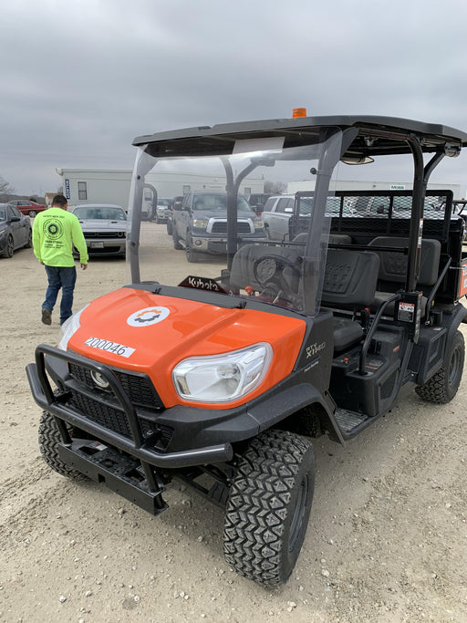 2022 Kubota RTV-X1140W-H Plastic Canopy, Windshield Acrylic Clear, LED Strobe Light, Wire Harness Kit, Back up Alarm