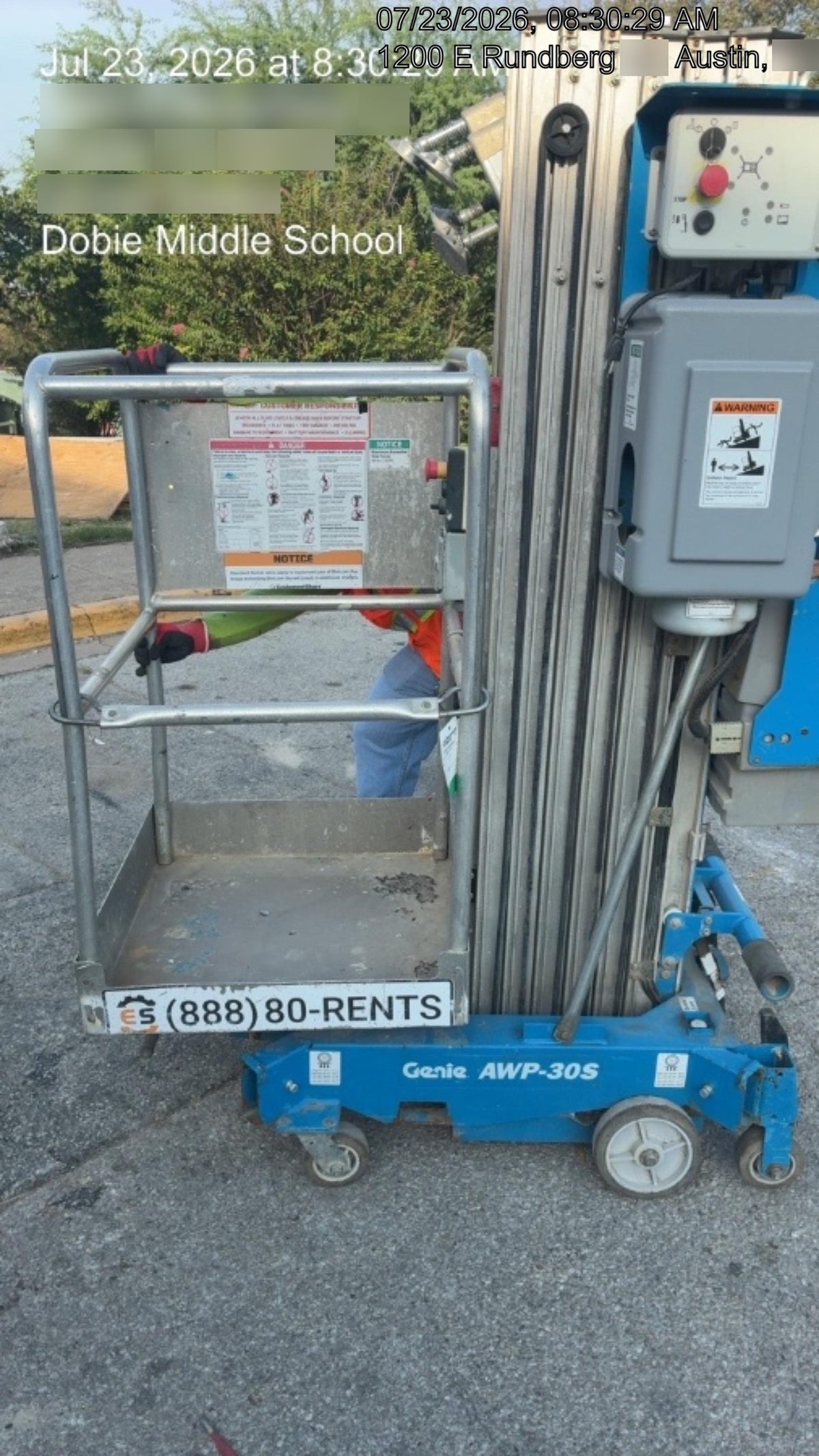 2018 GENIE AWP-30S