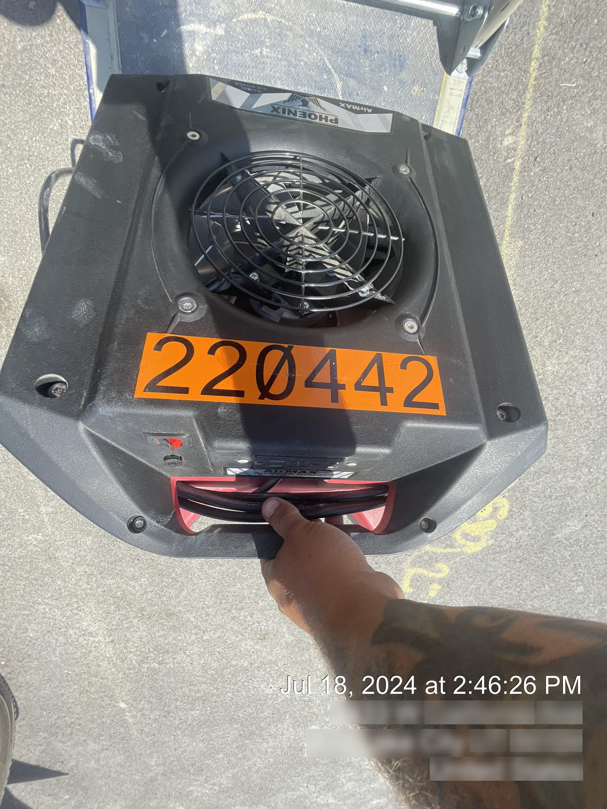 2022 PHOENIX AirMAX Radial Air Mover