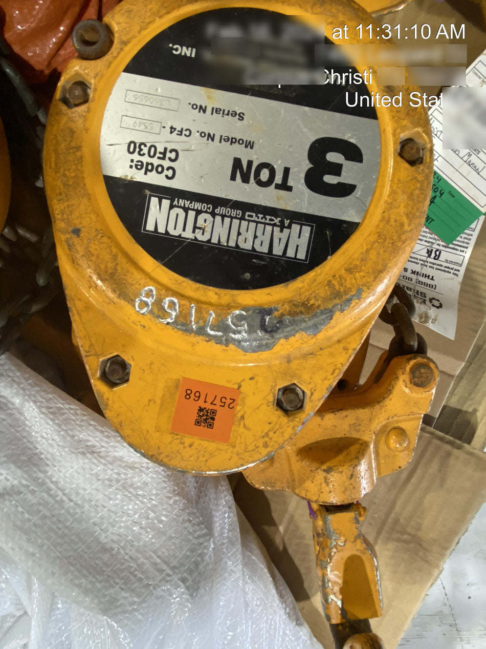 2022 HARRINGTON CF030-20