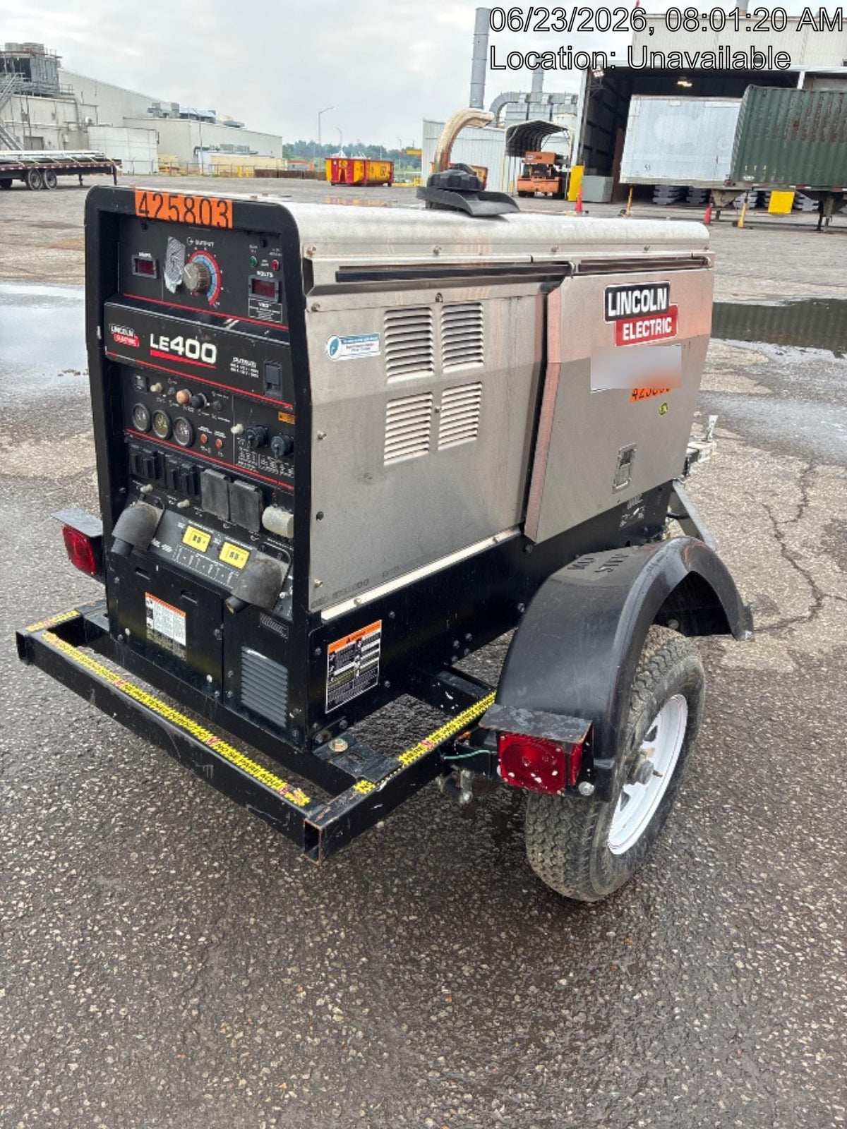 2024 Lincoln Electric LE400 Kubota V1505, Trlr, Cable Rack, Light Kit, ES Decals, T3