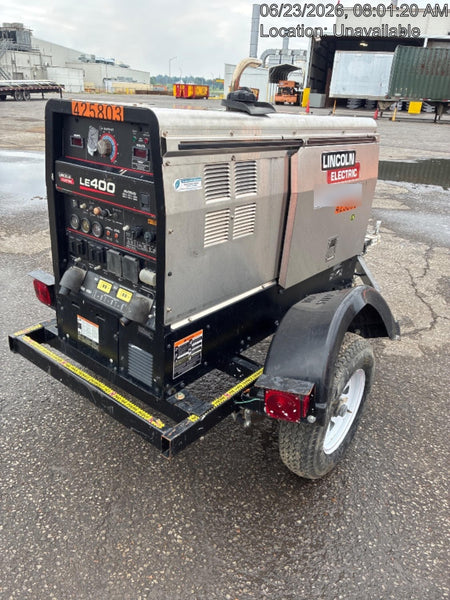 2024 Lincoln Electric LE400 Kubota V1505, Trlr, Cable Rack, Light Kit, ES Decals, T3