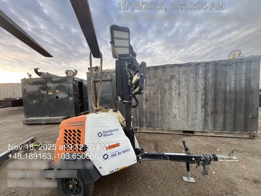 2023 Generac MLT2 Diesel, Flex Switch 120V Input, Powerzone Controller, (4) 320W LED Lights, 4kW Generator, 39.9 Gal Fuel Tank, 2" Ball, T3