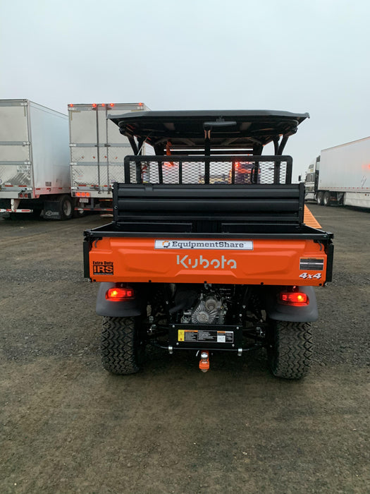 2021 Kubota RTV-X1140W-H Plastic Canopy, Windshield Acrylic Clear, LED Strobe Light, Wire Harness Kit, Back up Alarm