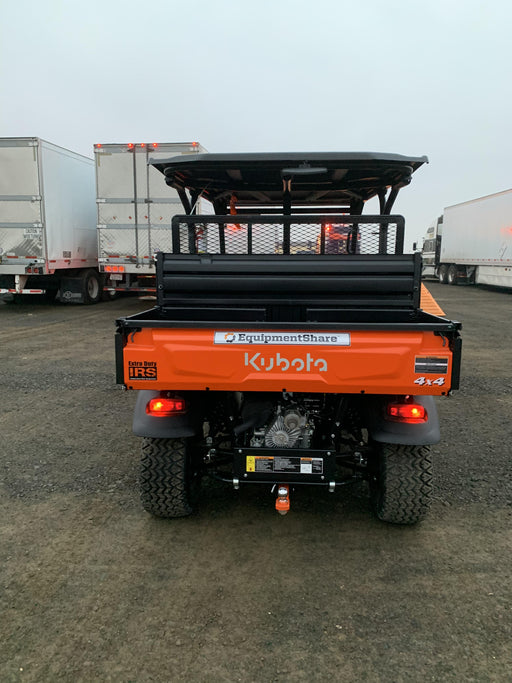 2021 Kubota RTV-X1140W-H Plastic Canopy, Windshield Acrylic Clear, LED Strobe Light, Wire Harness Kit, Back up Alarm