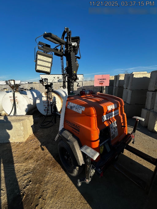 2023 Generac MLT2 Diesel, Flex Switch 120V Input, Powerzone Controller, 
(4) 320W LED Lights, 4kW Generator, 39.9 Gal Fuel Tank, 2" Ball, T3