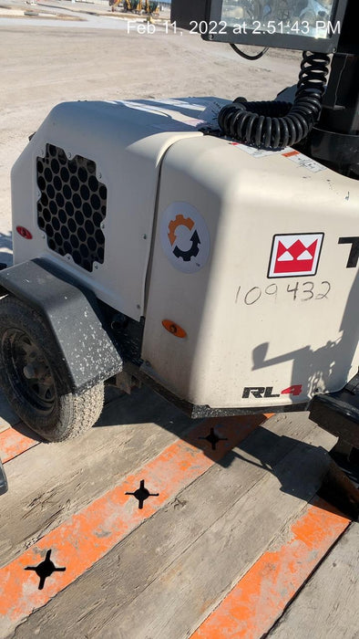 2020 Genie RL4 6kW Light Plant - Metal Halide