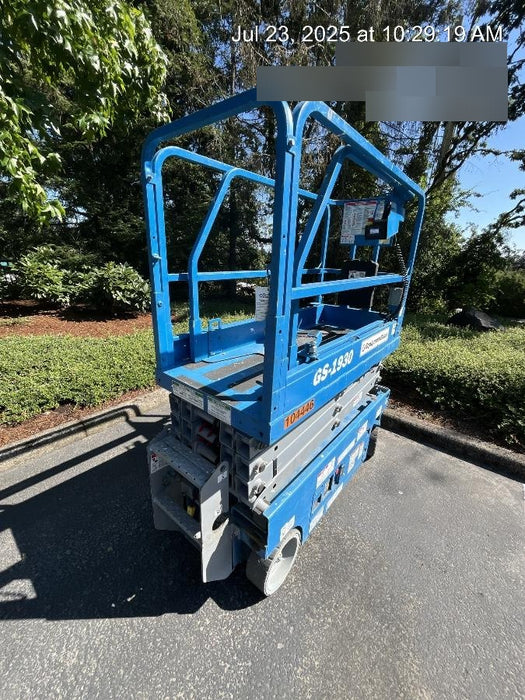 2020 Genie GS-1930 Standard Machine, 800W Inverter