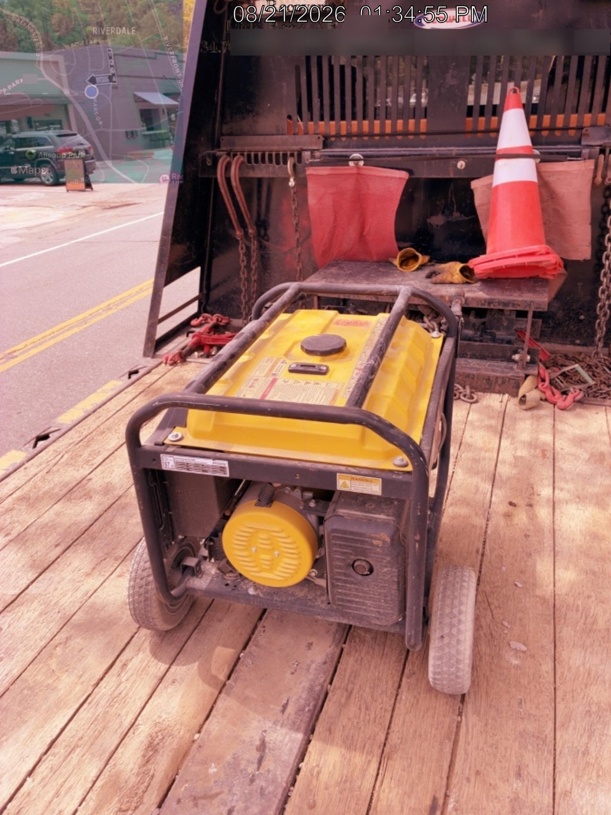 2023 Atlas Copco P6500W 5.5kW, AC390FD Gasoline Engine, Wheel & Handle Kit, (2) 120V Duplex 15A + (1) 120/240V 30A Twist Lock