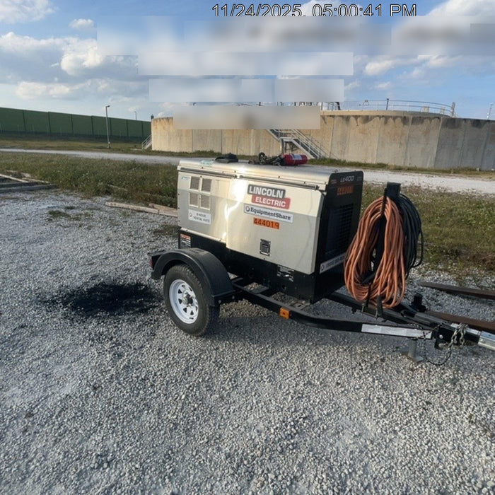 2024 Lincoln Electric LE400 Kubota V1505, Trlr, Cable Rack, Light Kit, ES Decals, T3