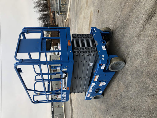 2019 Genie GS-3246 Folding rails with full height swing gate