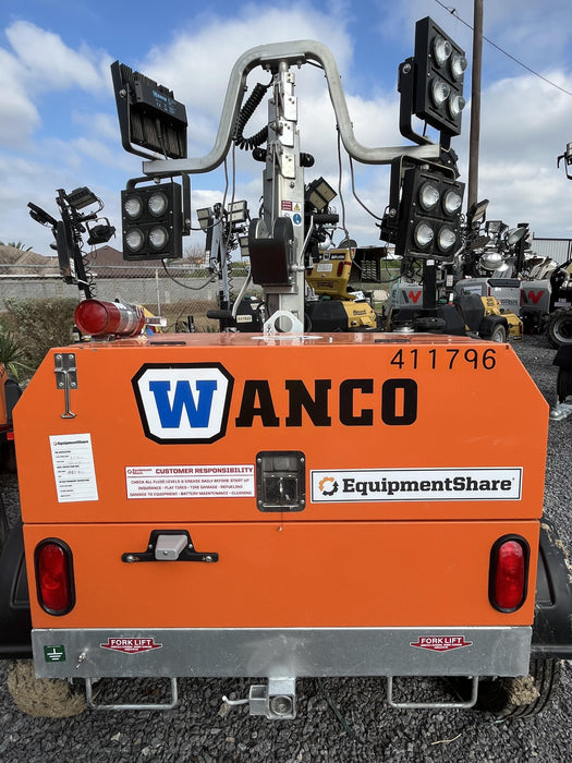 2024 Wanco WLTT-4MM4K Diesel, Deep Sea Controller, Shore Power Plug, Auto Start, (4) 350W LED Floodlights, 4kW Generator, 60 Gal Fuel Tank, 2" Ball, T3