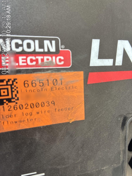 2026 LINCOLN ELECTRIC LN-25X w/Flowmeter