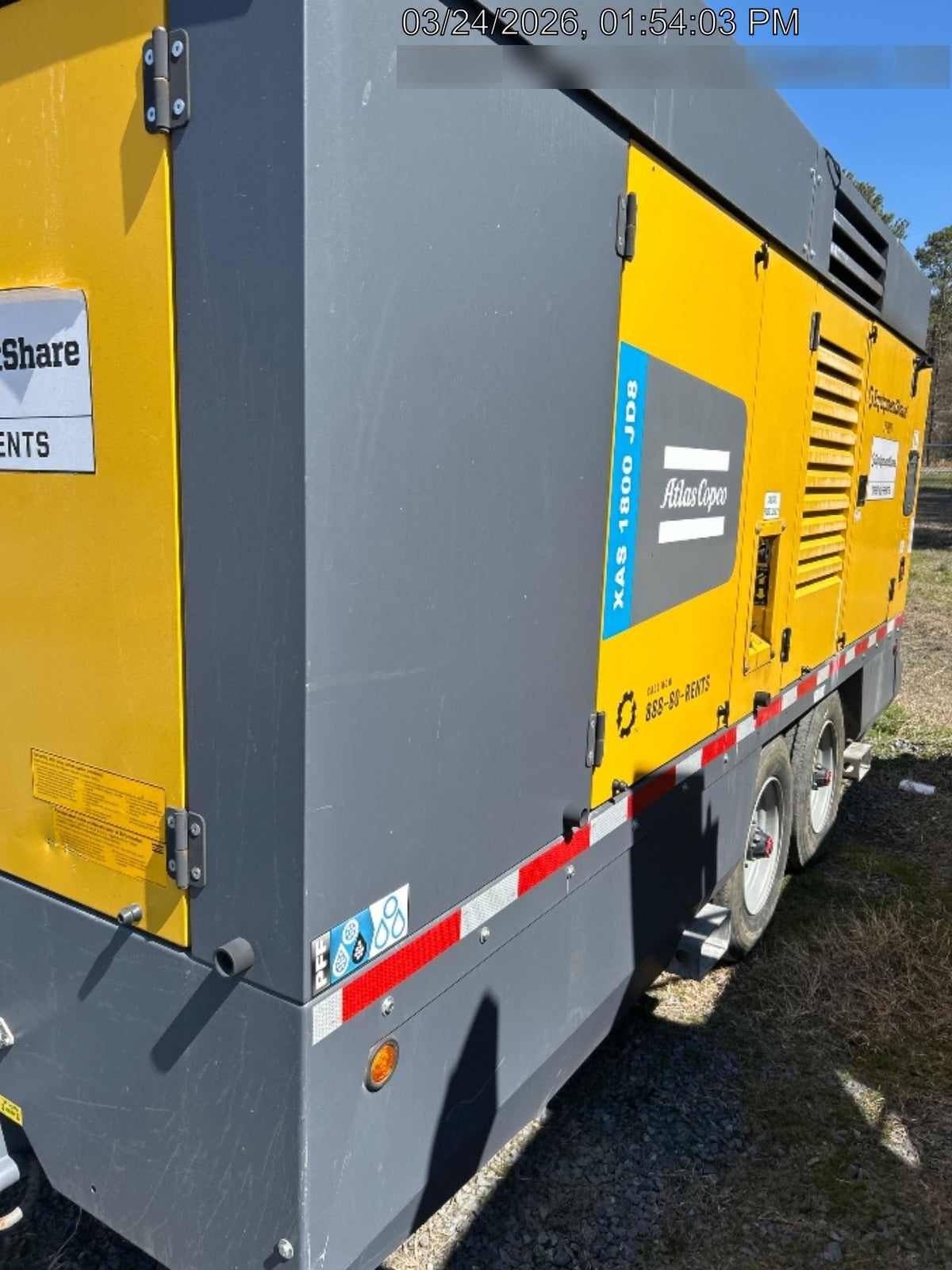 2024 ATLAS COPCO XAS 1800