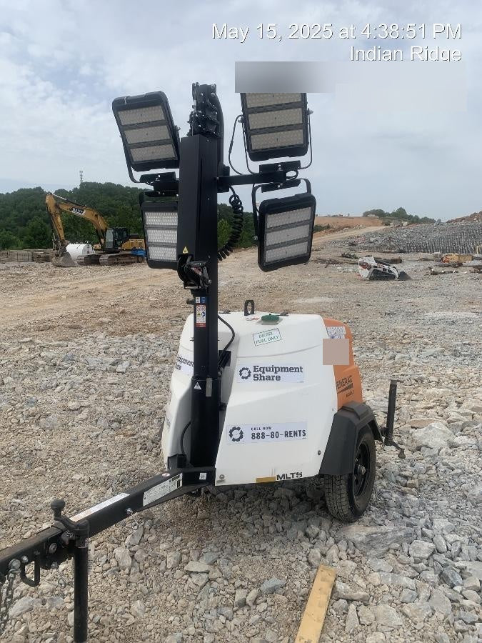 2023 Generac MLT2 Diesel, Flex Switch 120V Input, Powerzone Controller, (4) 320W LED Lights, 4kW Generator, 39.9 Gal Fuel Tank, 2" Ball, T3