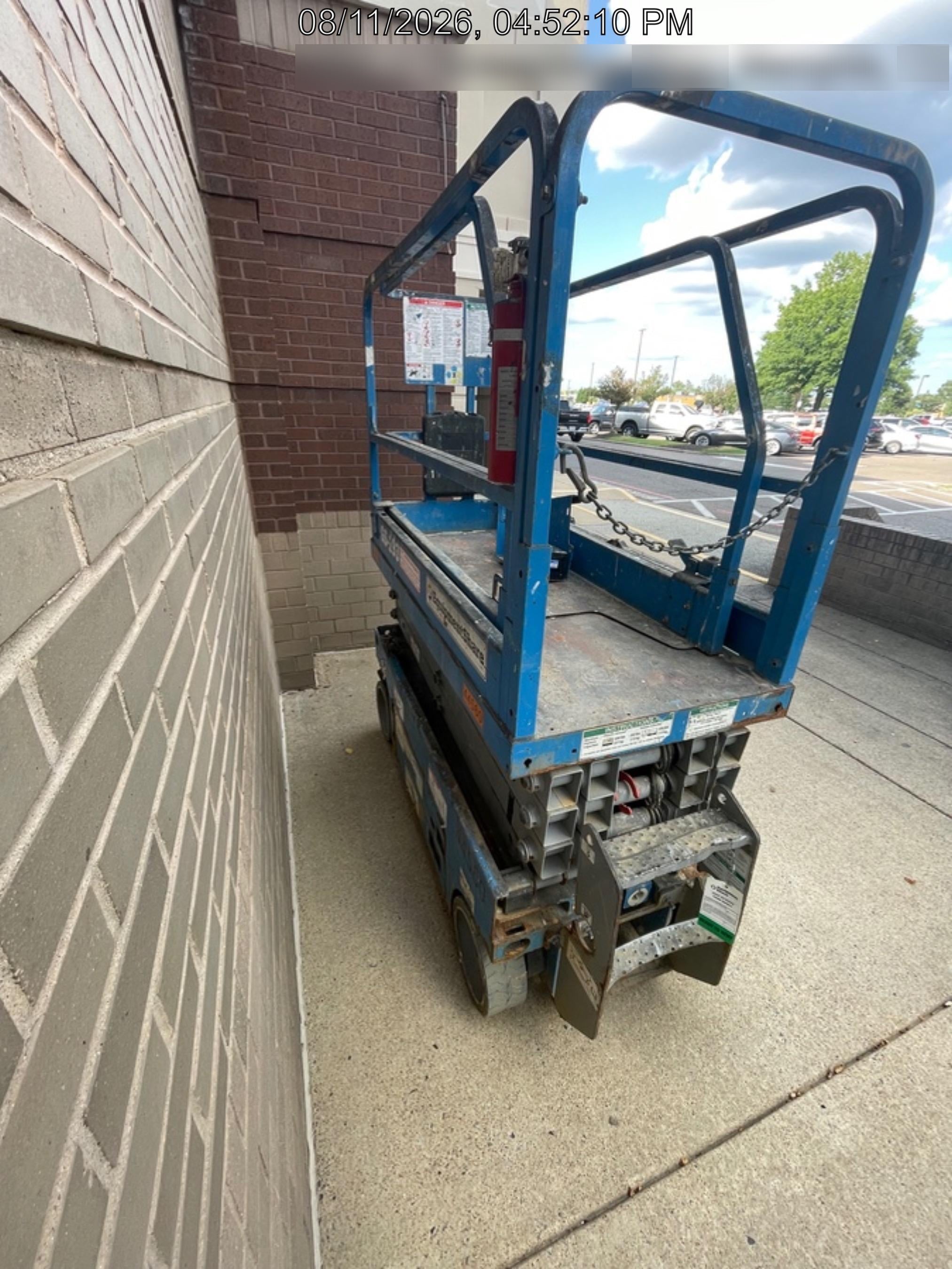 2019 Genie GS-1930 Fixed rails with chain Entry