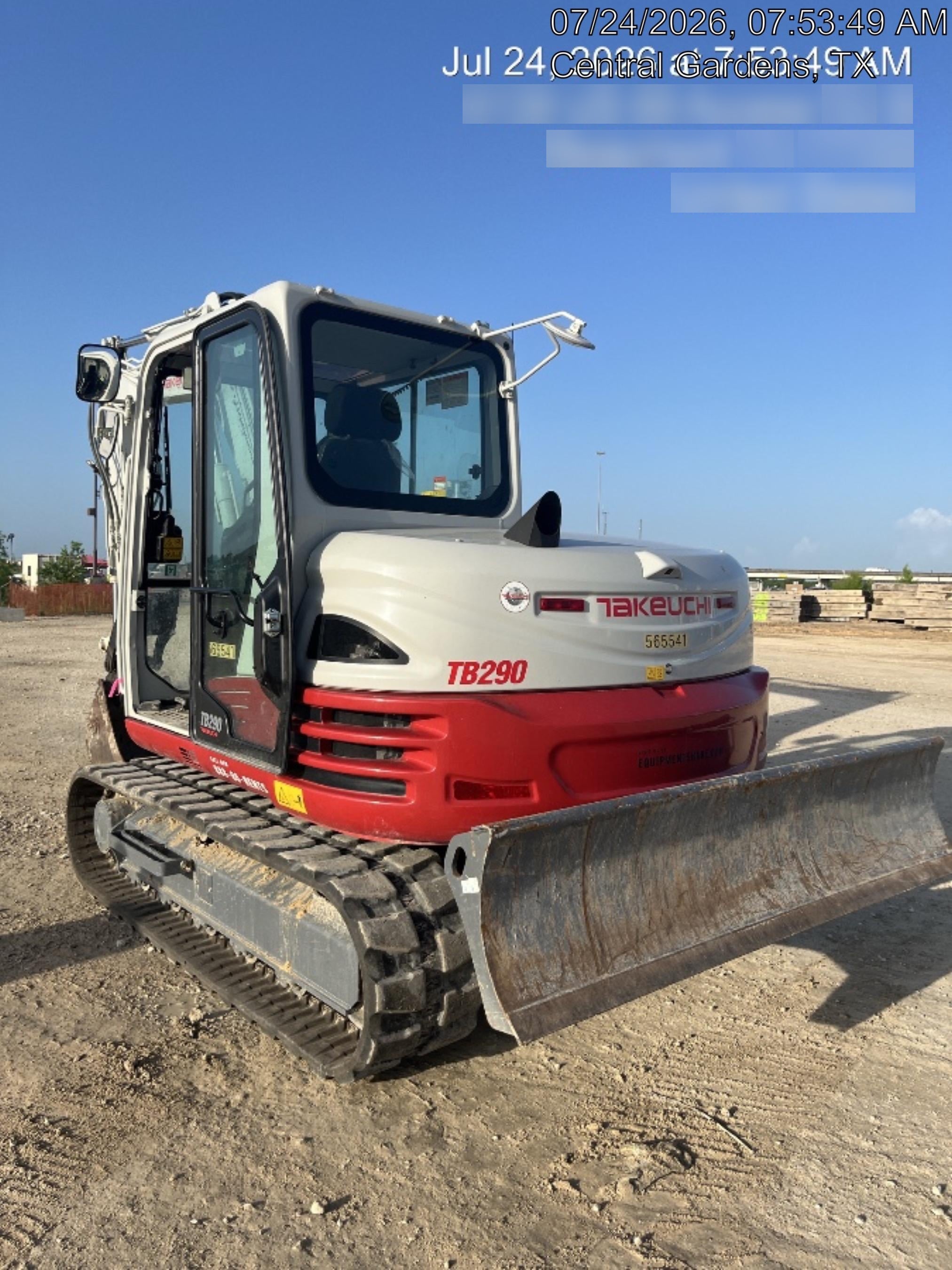 2025 TAKEUCHI TB290-CR