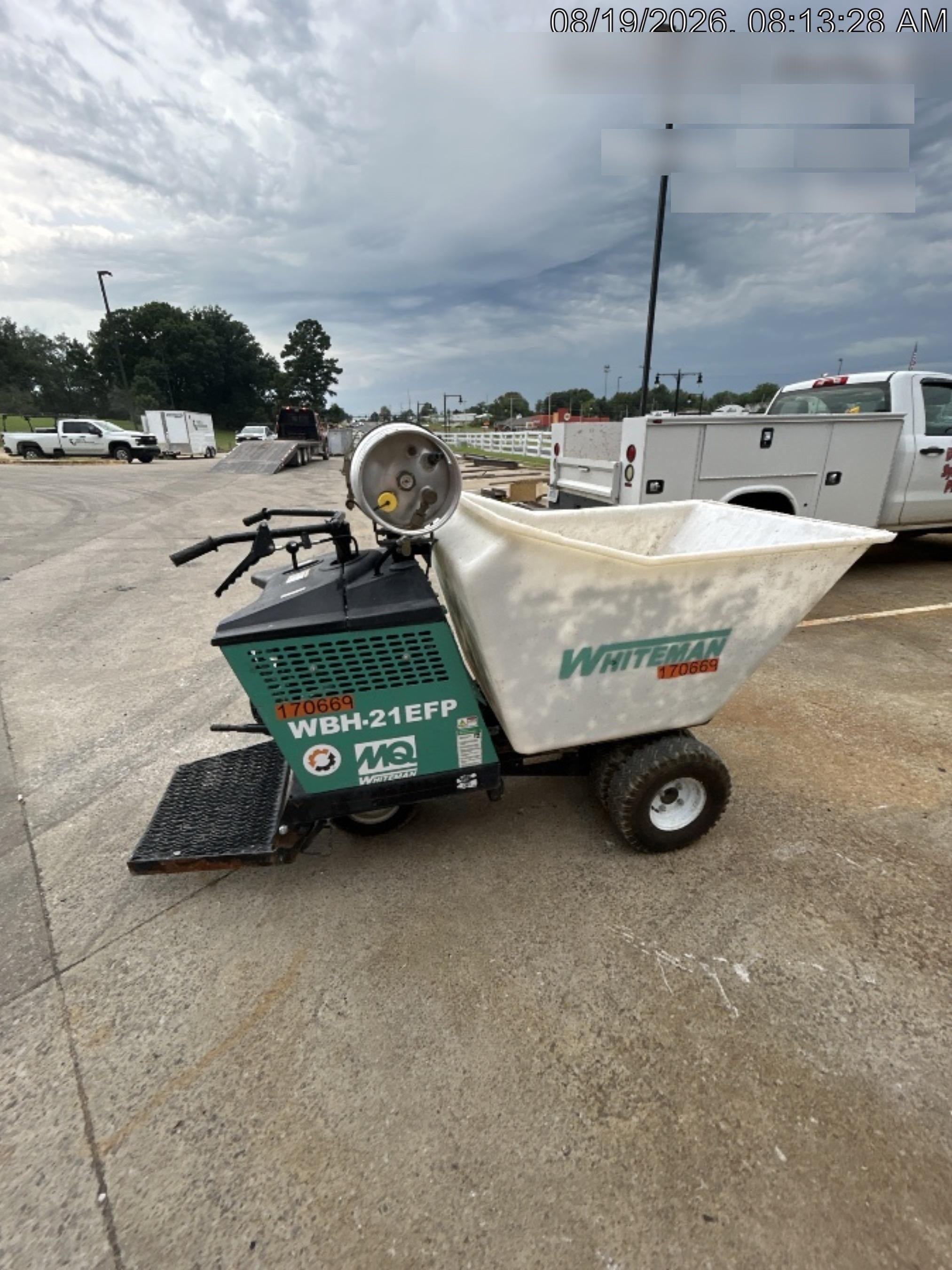 2021 MULTIQUIP WBH-21EFP