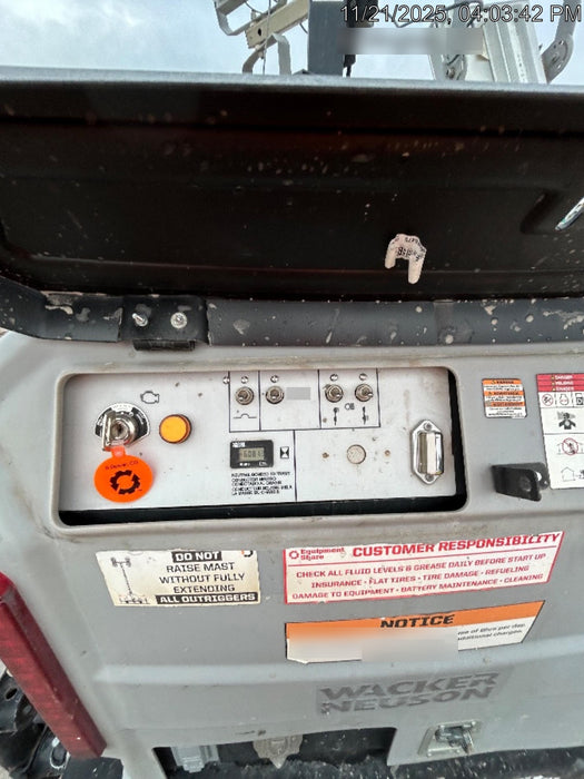 2019 Wacker Neuson LTV6K-LED Standard LED Towable Light Tower w/None